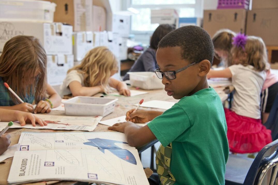 diverse students in class